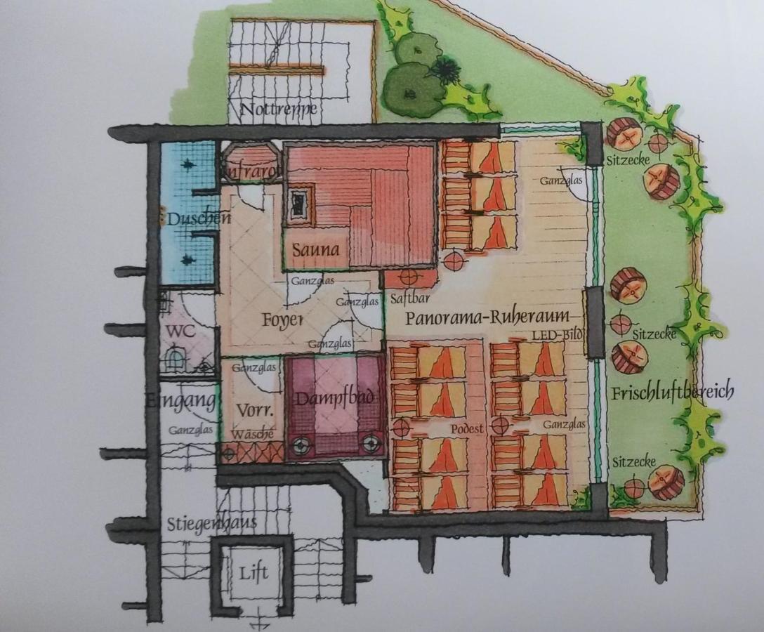 Hotel Garni Kristall Kühtai Kültér fotó
